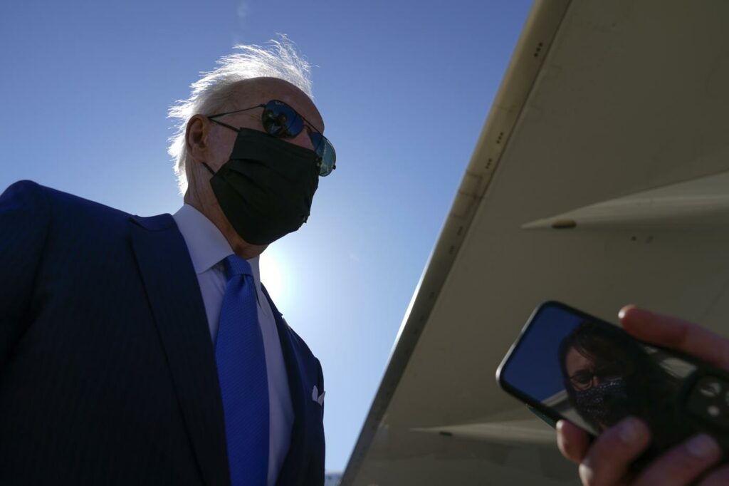Biden Air force One (La Presse)