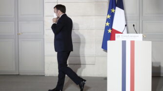 Emmanuel Macron elezioni francia 2022