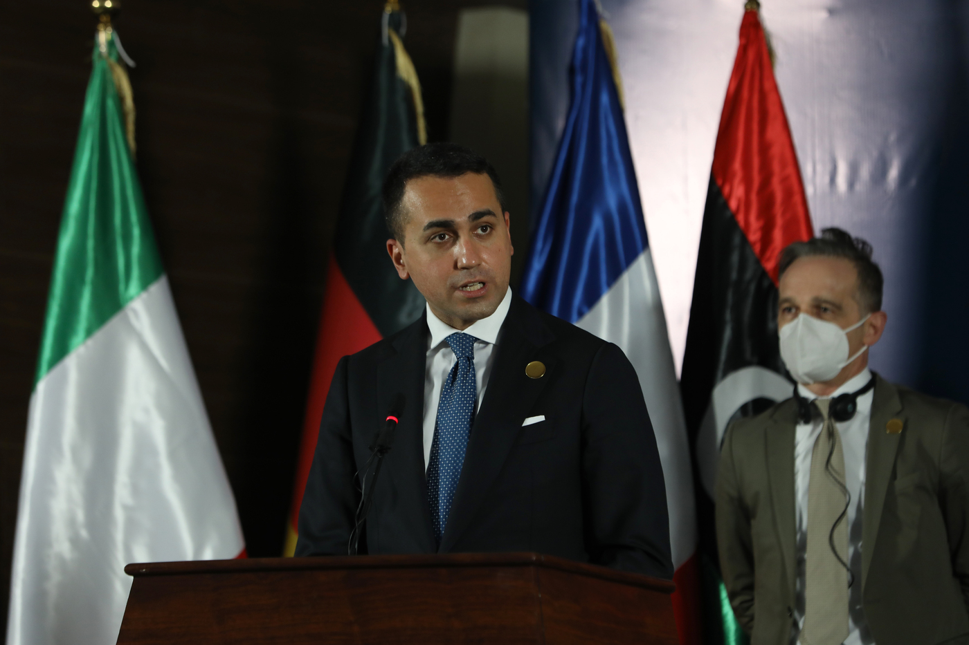 Libia, il ministro degli Esteri italiano Luigi Di Maio a Tripoli