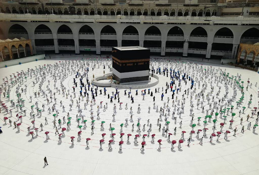 coronavirus arabia saudita pellegrinaggio mecca