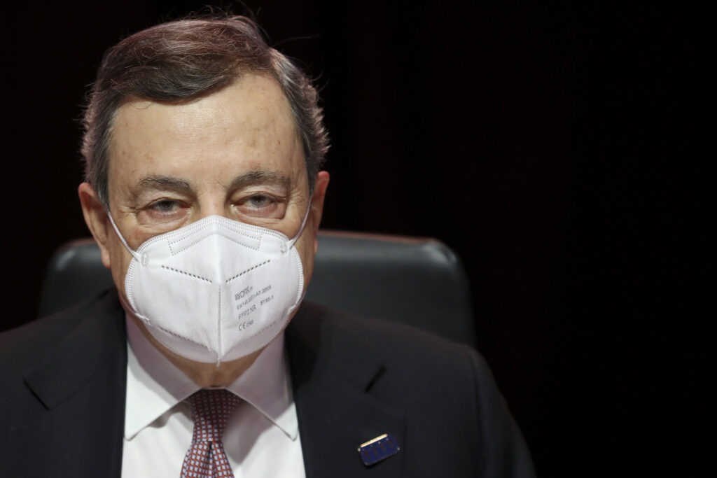 Mario Draghi (LaPresse)