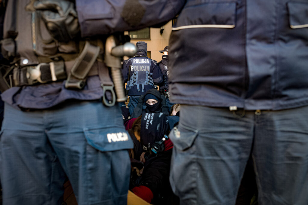 Arresto in Polonia (La Presse)