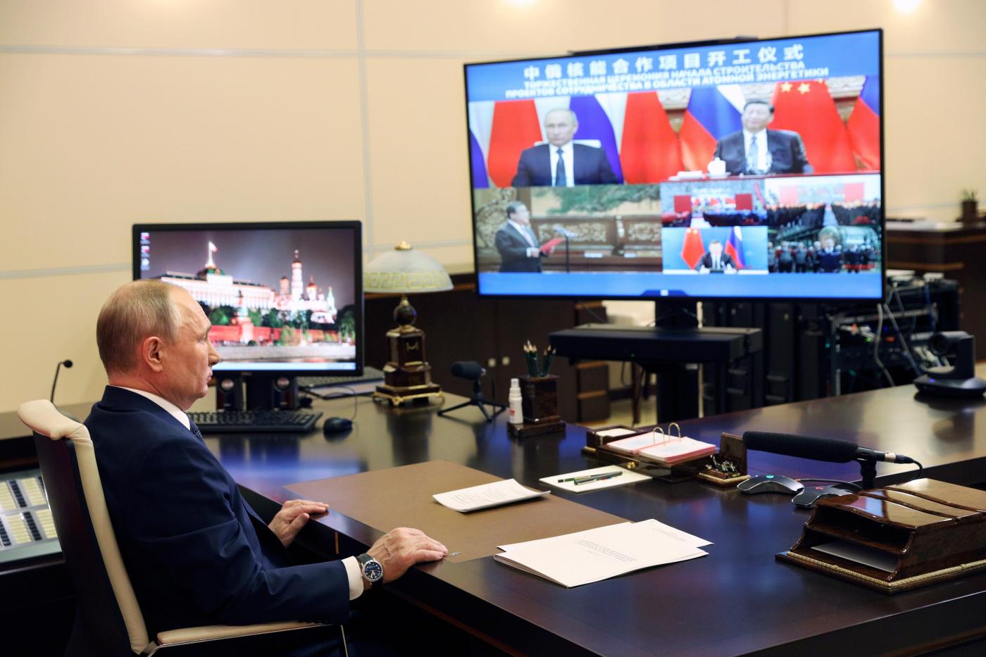 Putin e Xi (La PRESSE)