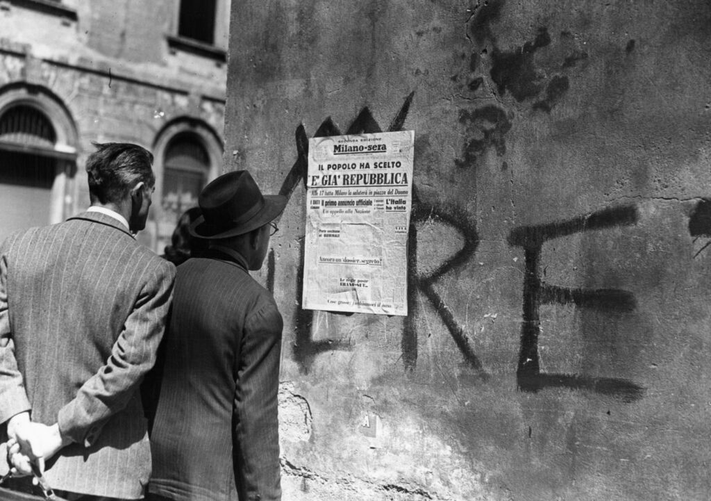 Referendum Monarchia - Repubblica 2 giugno (La Presse)