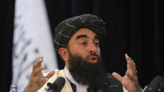 Prima conferenza stampa dei talebani