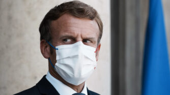 Il presidente francese Emmanuel Macron (La Presse)