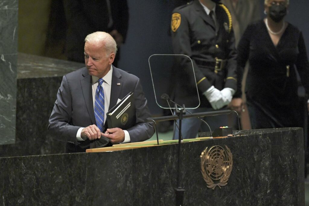 New York, Joe Biden Assemblea Generale delle Nazioni Unite (La Presse)