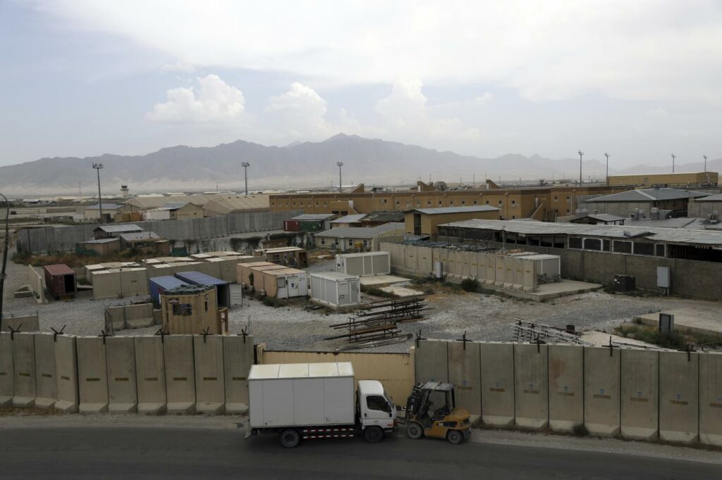 Afghanistan, base di Bagram (La Presse)
