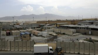 Afghanistan, base di Bagram (La Presse)