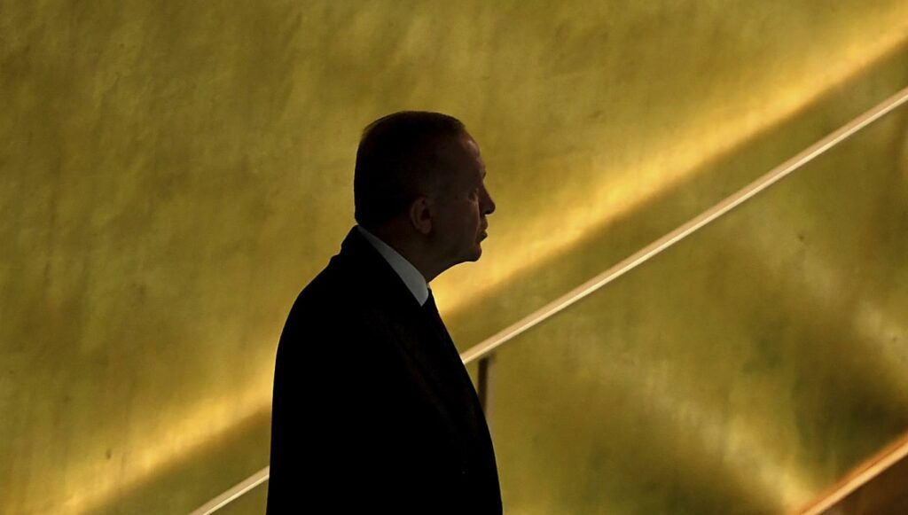 Erdogan alle Nazioni Unite (La Presse)