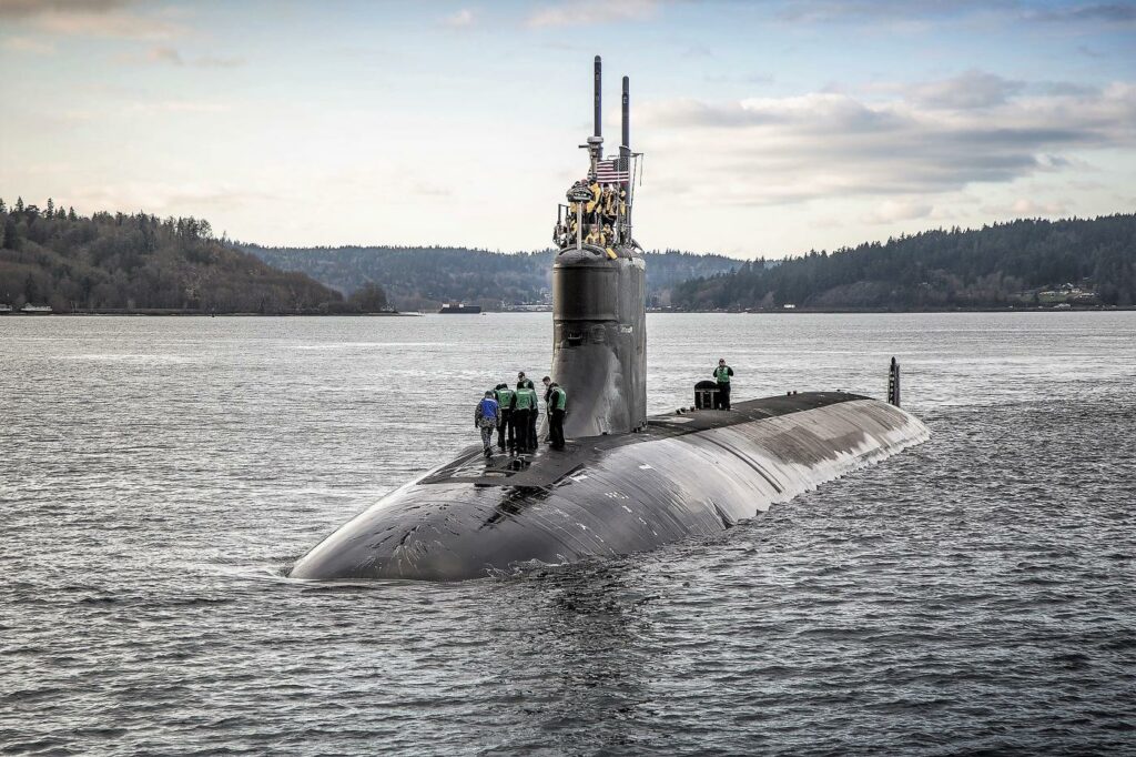 USS Connecticut (La Presse)