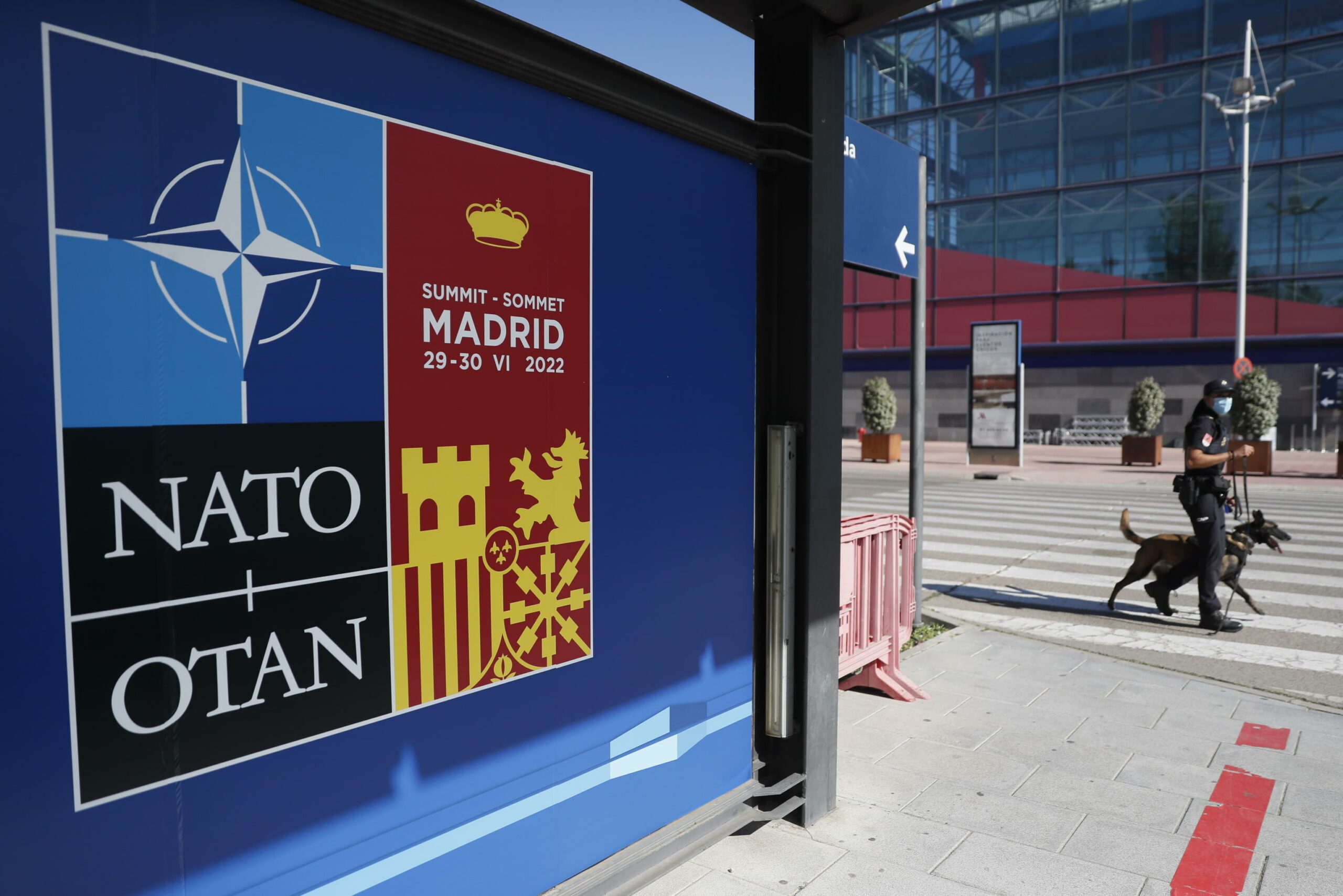 Vertice Nato a Madrid (ANSA)