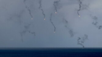 Esercitazioni militari a Taiwan (ANSA)