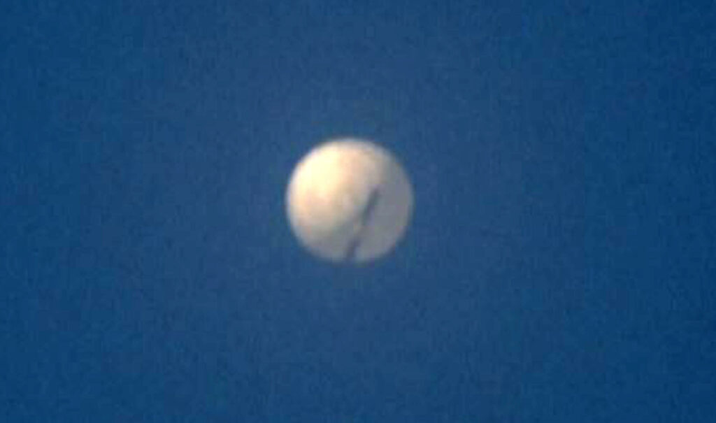 pallone spia cinese
