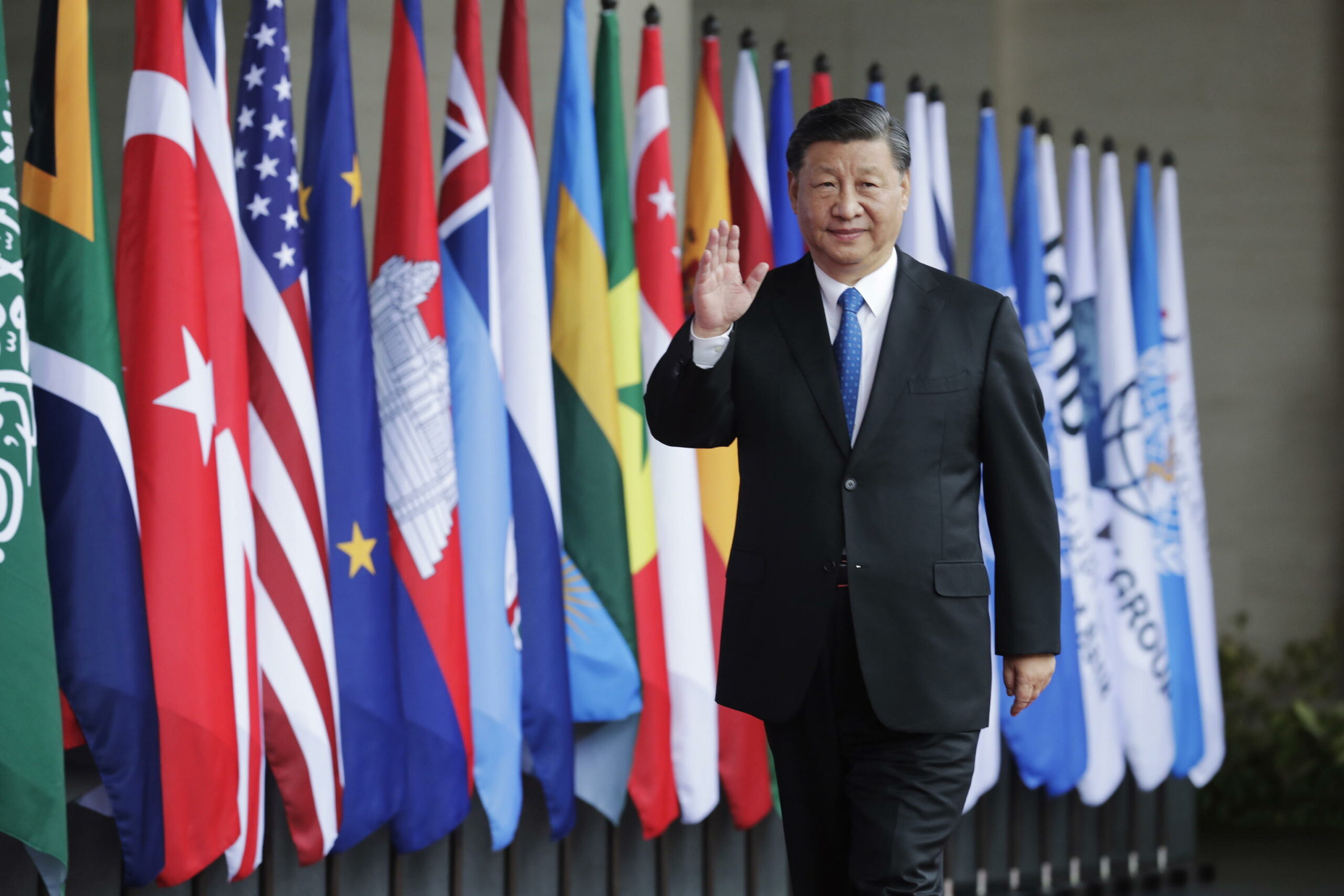 hinese President Xi Jinping arrives for the G20