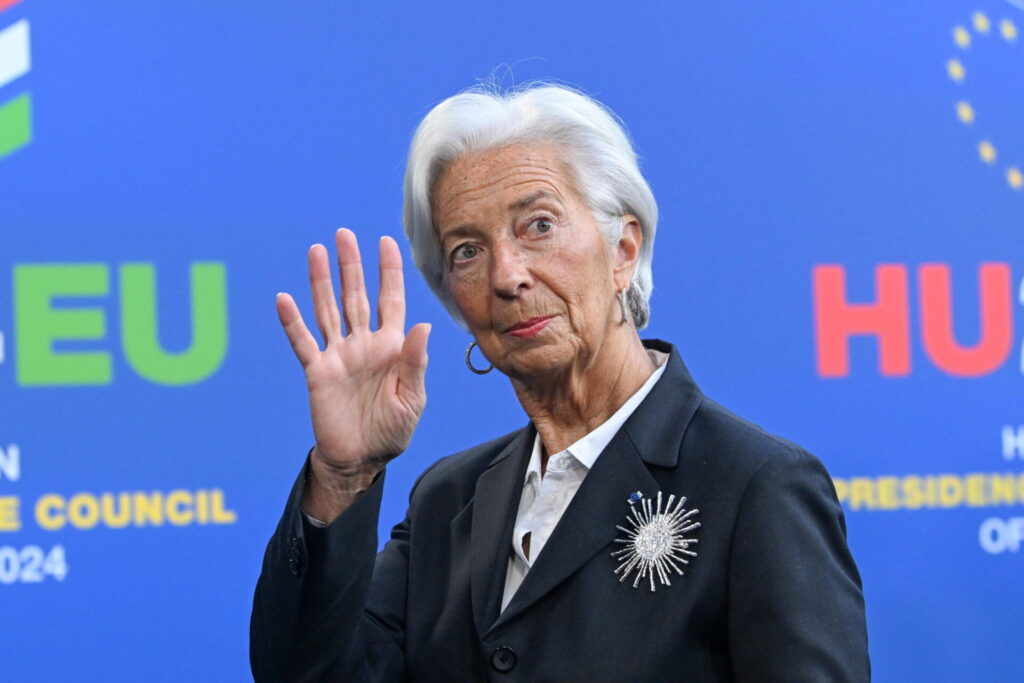 Christine Lagarde.