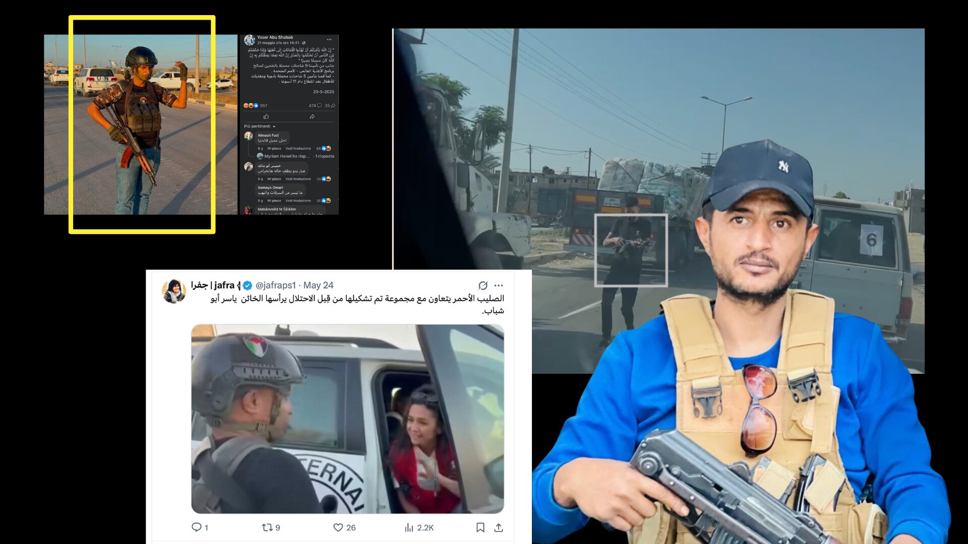 Israele protegge l’ISIS a Gaza: il caso di Yasser Abu Shabab Israele protegge l’ISIS a Gaza: il caso di Yasser Abu Shabab
