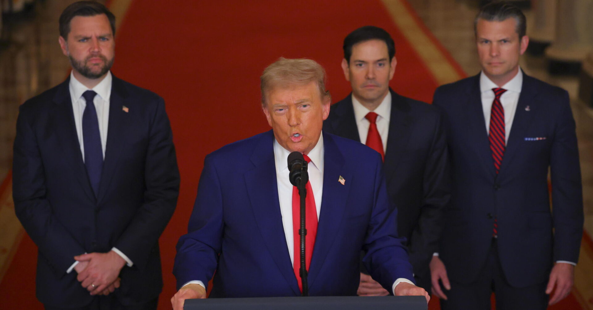 Trump parla alla nazione: gli Stati Uniti colpiscono le strutture nucleari iraniane Trump parla alla nazione: gli Stati Uniti colpiscono le strutture nucleari iraniane