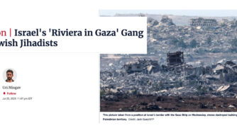 Gaza. La carestia e l'Anschluss della Cisgiordania