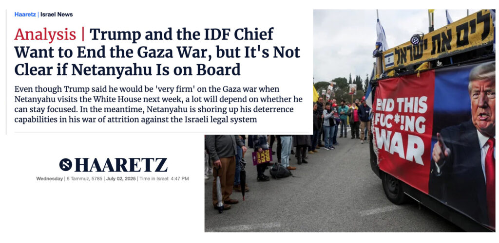 Gaza. Trump propone una tregua di 60 giorni. Si attende la risposta di Hamas