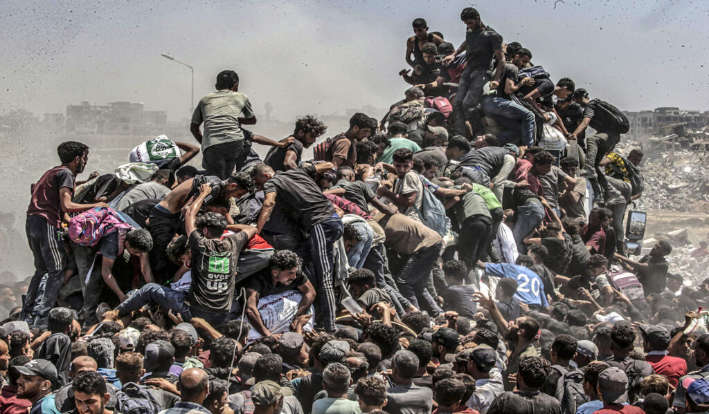 La carestia indotta di Gaza: il mondo condanna, ma non si muove