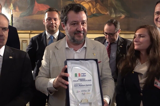 il premio a salvini consacra l8217abbraccio tra sovranismo italico e lobby israeliane