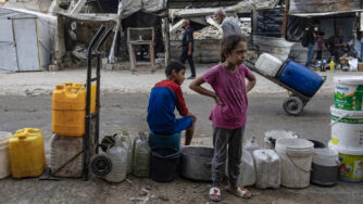 Non solo la carestia e le bombe: Israele nega a Gaza anche l'acqua
