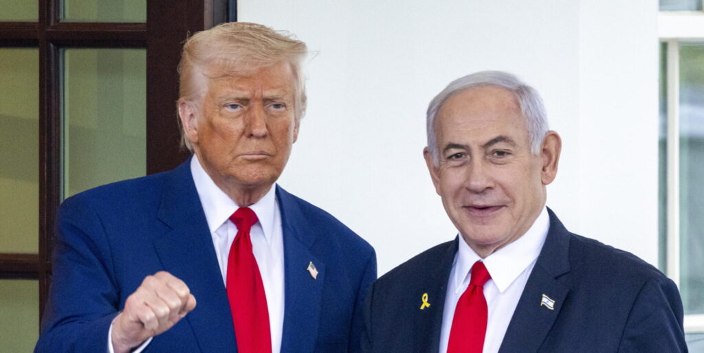 Trump Netanyahu Qatar