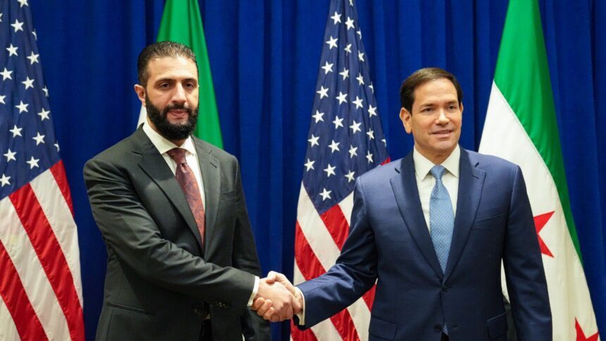 siria al sharaa negli usa l8217ex al qaeda accolto da rubio e dall8217ex capo della cia