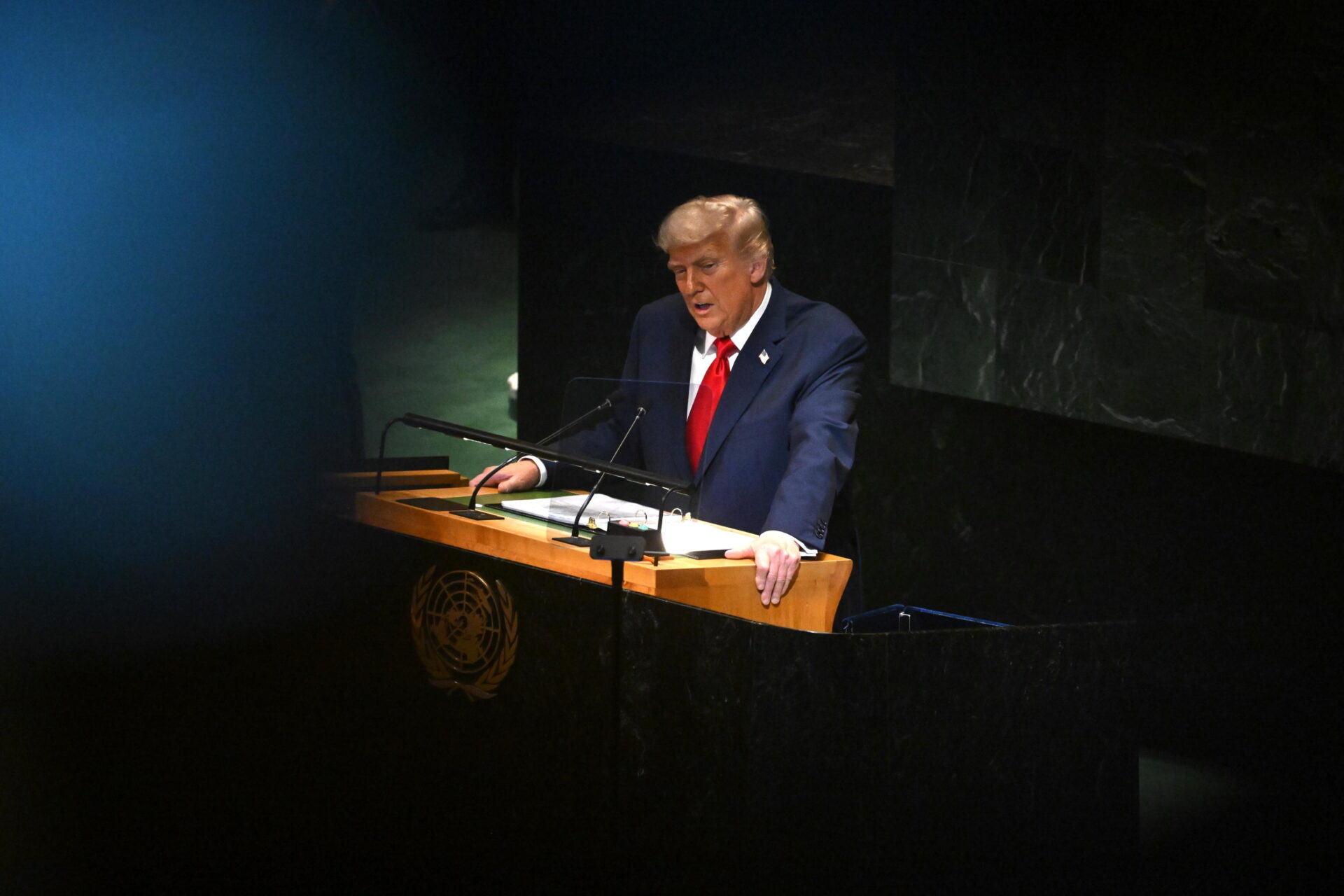 trump all8217onu la faccia feroce per coprire le fragilit224 dell8217america