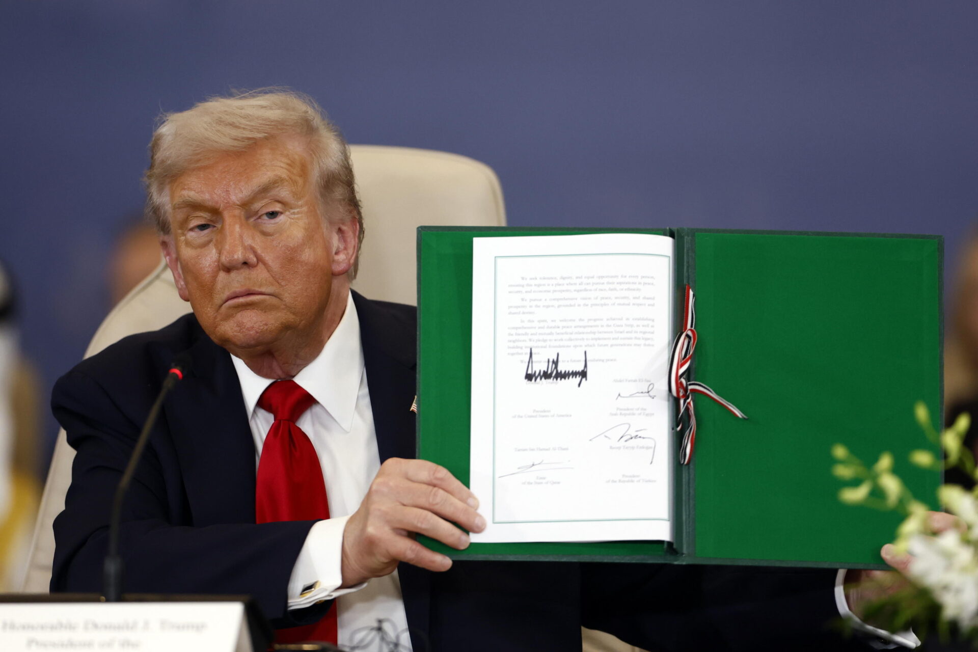 Trump e la tregua di Sharm: la pace di Gaza come architettura di potere Trump e la tregua di Sharm: la pace di Gaza come architettura di potere