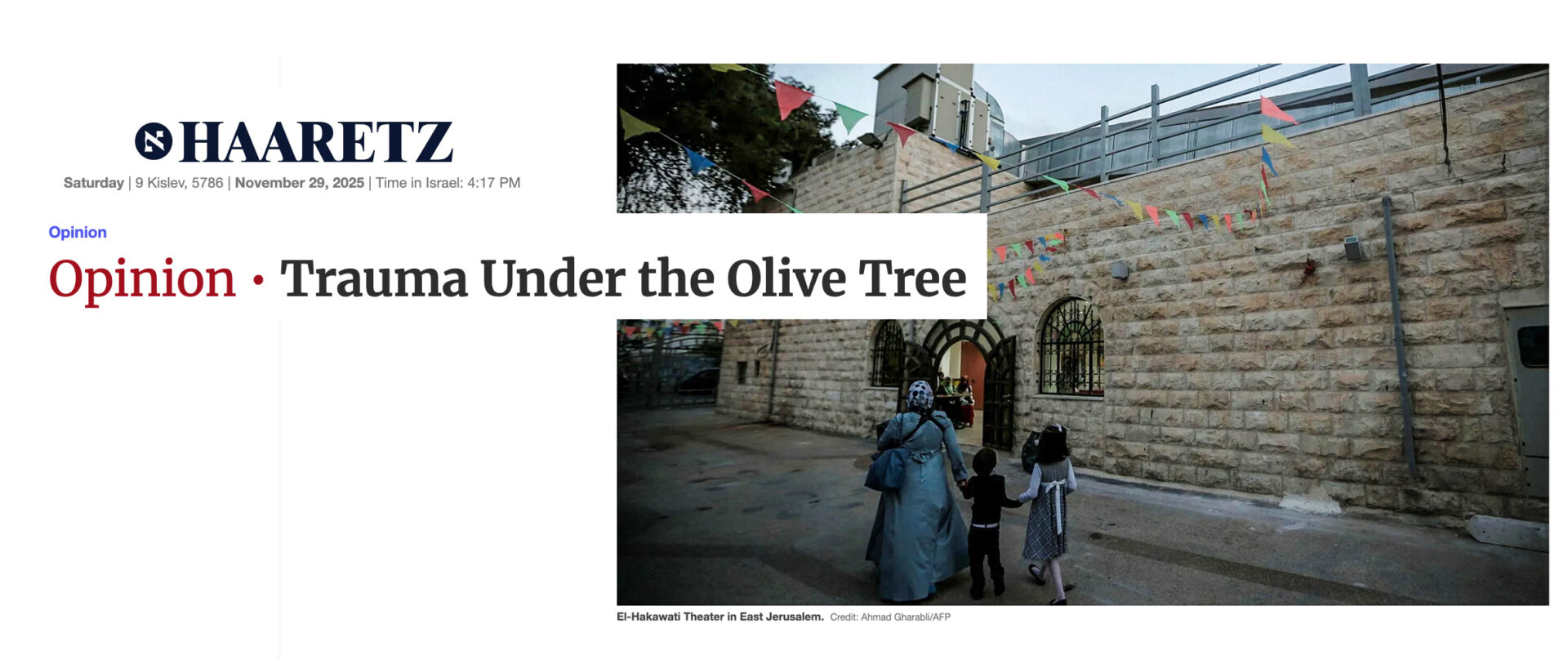 Gerusalemme est, la polizia contro la recita dei bambini