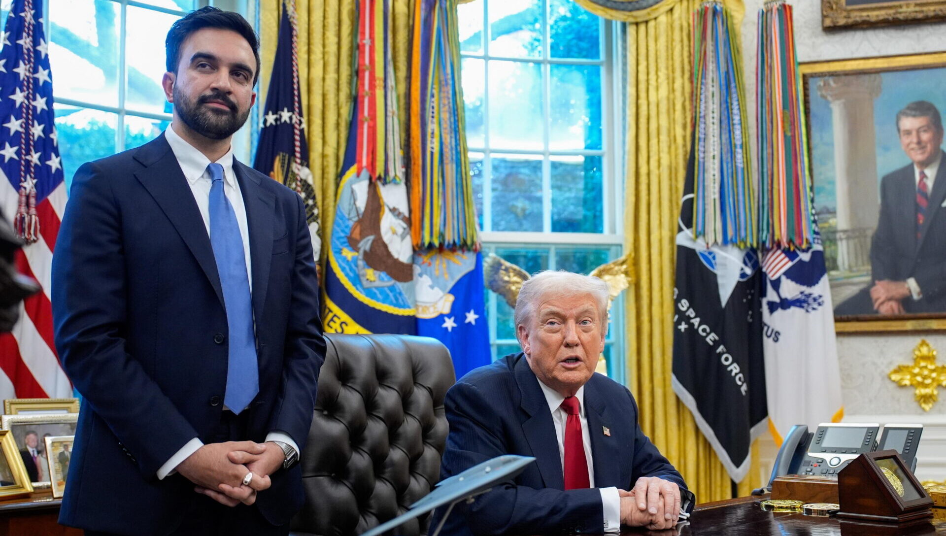 puoi dire pure che sono fascista 232 pi249 facile lo show trump mamdani che nessuno si aspettava