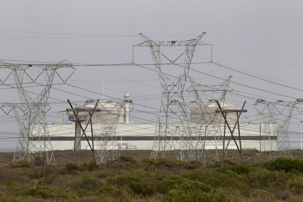 Koeberg nuclear power facility in South Africa