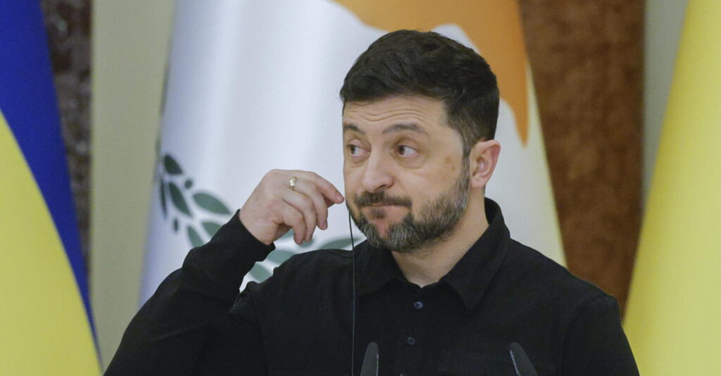 Zelensky New York Times