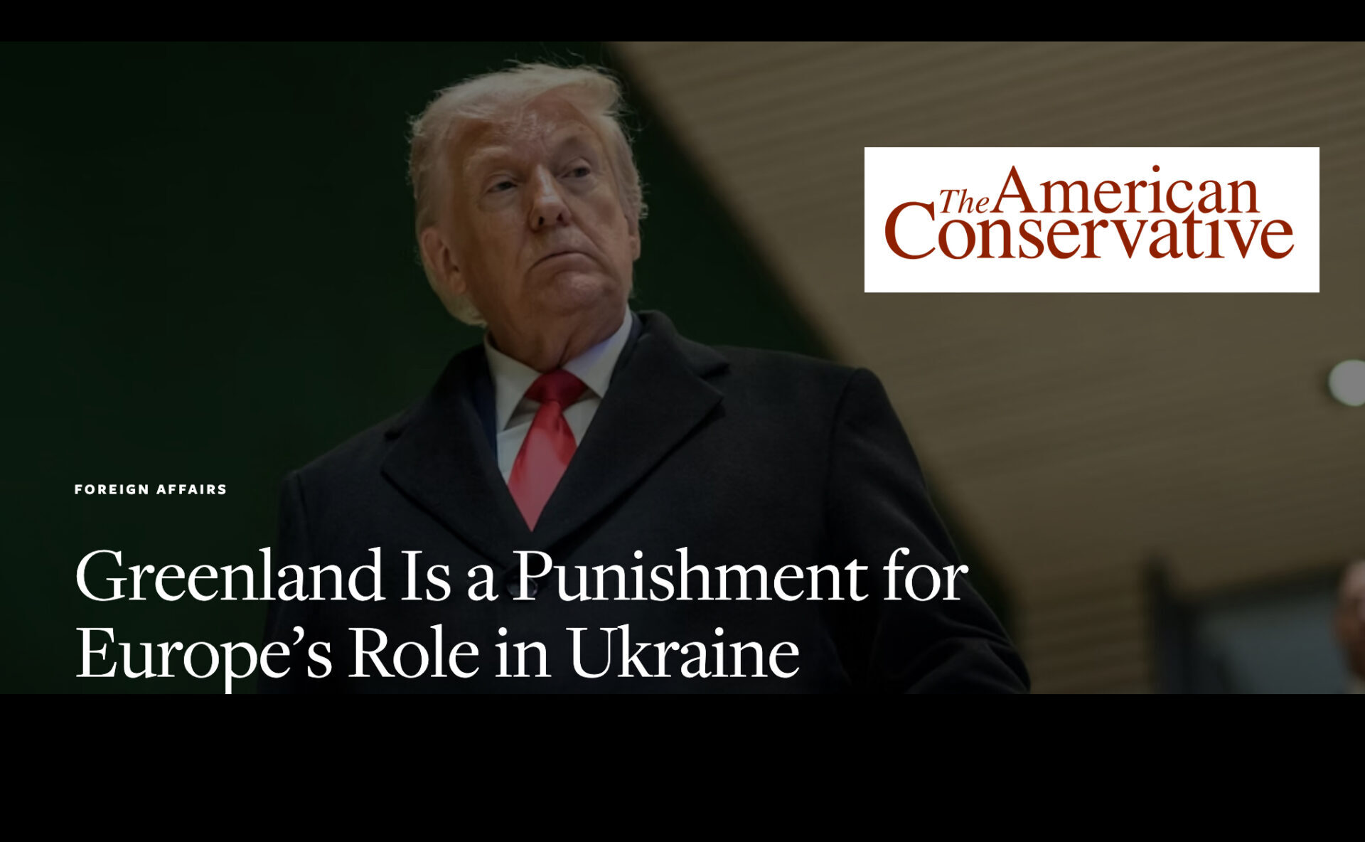 Groenlandia. Trump ha infranto l'illusione del giardino europeo