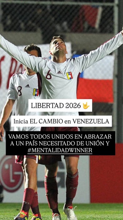 Gabriel Cichero Maduro Venezuela su Instagram