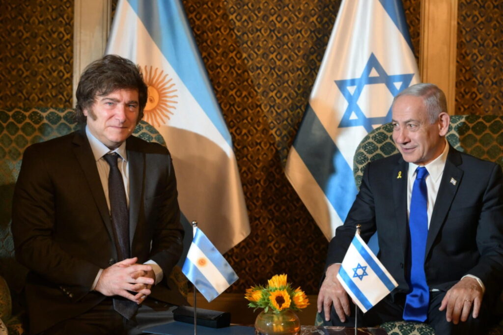 Il Presidente argentino Javier Milei in Israele, 12 giugno 2025