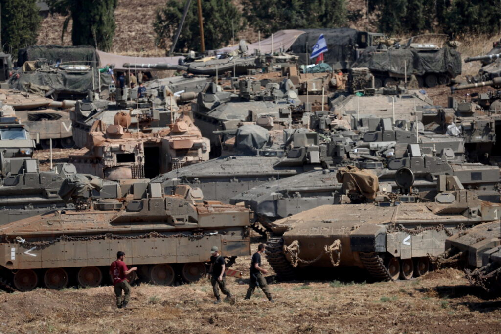 Truppe israeliane stanziate nel Sud del Libano