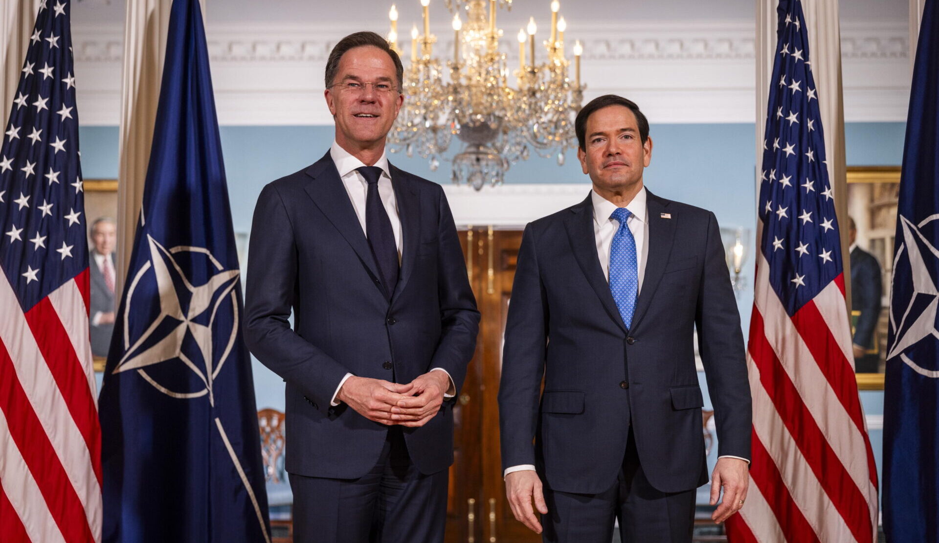 Trump Rutte Nato