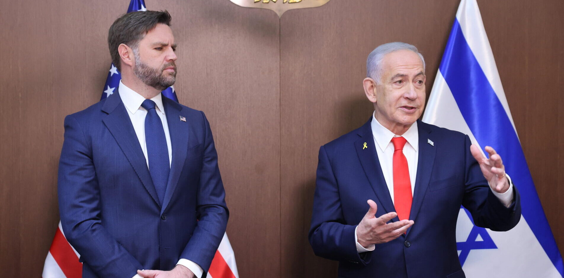 Vance Netanyahu Trump Israele