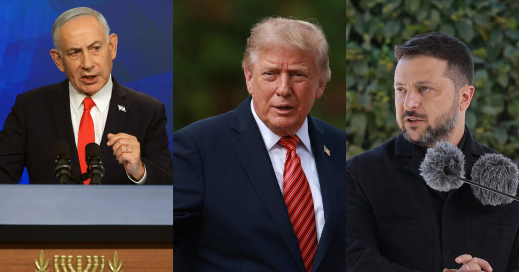 Netanyahu e Zelensky indeboliti: Trump è più libero